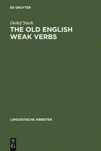 Produktbild: The old English weak verbs