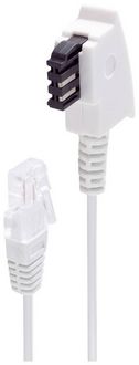 Produktbild: Shiverpeaks DSL Anschlusskabel [1x TAE-F-Stecker - 1x RJ45-Stecker 8p2c] 10m Wei&szlig;