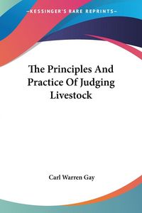 Produktbild: The Principles And Practice Of Judging Livestock