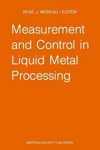 Produktbild: Measurement and Control in Liquid Metal Processing