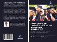 Produktbild: Taalgebruik En Taalvoorkeur in Een Afrikaanse Universiteit