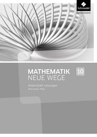 Produktbild: Mathe Neue Wege SI 10 L&ouml;s. Arb. RHP 2016