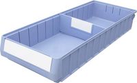 Produktbild: VISO TR 6209 Sichtlagerkasten (B x H x T) 234 x 90 x 600mm Blau 1St.