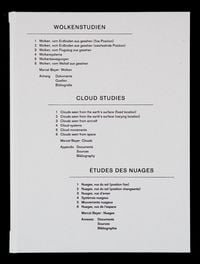 Produktbild: Wolkenstudien / Cloud Studies / Etudes des nuages