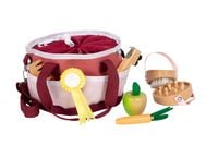 Produktbild: Pferdepflegeset mit Tasche rot