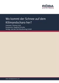 Produktbild: Wo kommt der Schnee auf dem Kilimandscharo her?