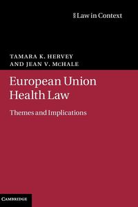 Produktbild: European Union Health Law