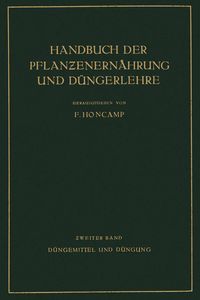 Produktbild: D&uuml;ngemittel und D&uuml;ngung