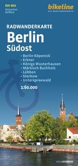 Produktbild: Radwanderkarte Berlin S&uuml;dost RW-B04