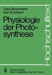 Produktbild: Physiologie der Photosynthese