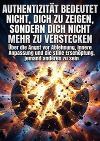 Produktbild: Authentizit&auml;t bedeutet nicht, dich zu zeigen, sondern dich nicht mehr zu verstecken