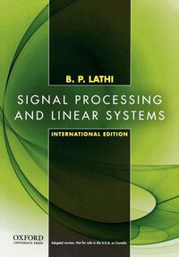 Produktbild: Signal Processing and Linear Systems, International Edition