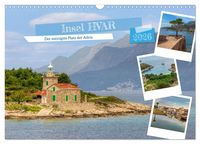 Produktbild: Insel Hvar - Der sonnigste Platz der Adria (Wandkalender 2026 DIN A3 quer), CALVENDO Monatskalender