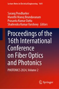 Produktbild: Proceedings of the 16th International Conference on Fiber Optics and Photonics