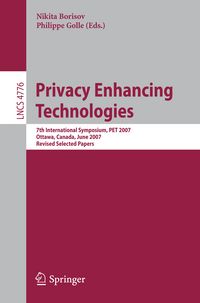 Produktbild: Privacy Enhancing Technologies
