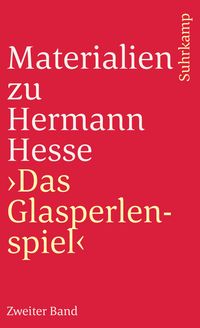Produktbild: Materialien zu Hermann Hesses &raquo;Das Glasperlenspiel&laquo;