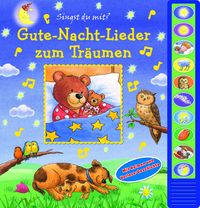 Produktbild: Gute-Nacht-Lieder zum Tr&auml;umen - Pappbilderbuch zum Vorlesen - Liederbuch mit 10 Melodien