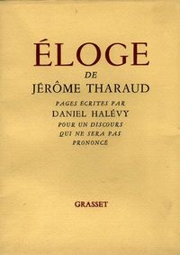 Produktbild: &Eacute;loge de J. Tharaud