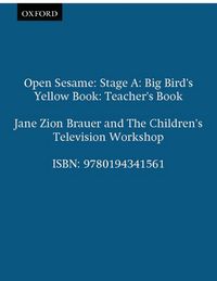 Produktbild: Open Sesame: Big Bird's Yellow Book: Teacher's Book
