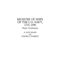 Produktbild: Register of Ships of the U.S. Navy, 1775-1990