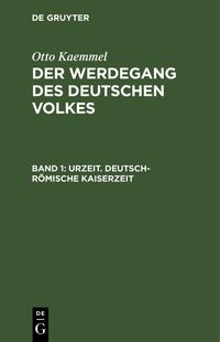 Produktbild: Urzeit. Deutsch-r&ouml;mische Kaiserzeit
