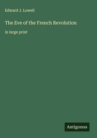 Produktbild: The Eve of the French Revolution