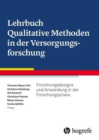 Produktbild: Lehrbuch Qualitative Methoden in der Versorgungsforschung