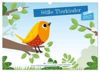 Produktbild: S&uuml;&szlig;e Tierkinder (Wandkalender 2027 DIN A3 quer), CALVENDO Monatskalender