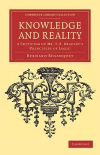 Produktbild: Knowledge and Reality
