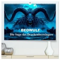 Produktbild: Beowulf &ndash; Die Saga des Drachenbezwingers (hochwertiger Premium Wandkalender 2027 DIN A2 quer), Kunstdruck in Hochglanz