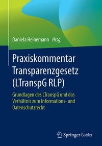 Produktbild: Praxiskommentar Transparenzgesetz (LTranspG RLP)
