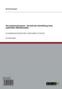 Produktbild: Die Scipionenprozesse - Versuch der Darstellung eines politischen Machtkampfes