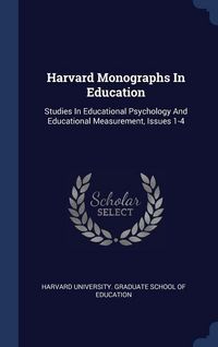 Produktbild: Harvard Monographs in Educatio
