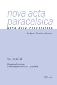 Produktbild: Nova Acta Paracelsica 20/21