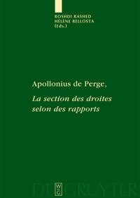 Produktbild: Apollonius de Perge, La section des droites selon des rapports