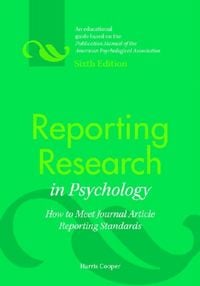 Produktbild: Reporting Research in Psycholo