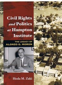 Produktbild: Zaki, H: Civil Rights and Politics at Hampton Institute