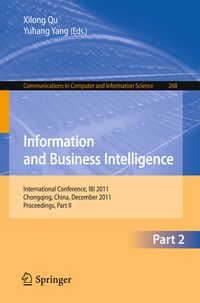 Produktbild: Information and Business Intelligence