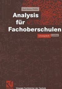 Produktbild: Analysis f&uuml;r Fachoberschulen