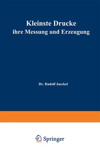 Produktbild: Kleinste Drucke ihre Messung und Erzeugung