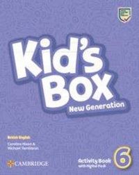 Produktbild: Kid's Box New Generation Level 6 Activity Book with Digital Pack British English