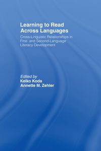 Produktbild: Learning to Read Across Languages