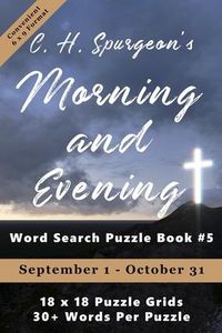 Produktbild: C.H. Spurgeon's Morning and Evening Word Search Puzzle Book #5 (6x9): September 1st to October 31st