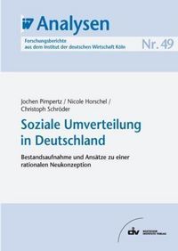 Produktbild: Soziale Umverteilung in Deutschland