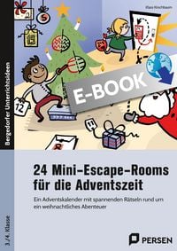 Produktbild: 24 Mini-Escape-Rooms f&uuml;r die Adventszeit - GS