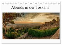 Produktbild: Abends in der Toskana (Tischkalender 2026 DIN A5 quer), CALVENDO Monatskalender