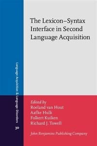 Produktbild: Lexicon-Syntax Interface in Second Language Acquisition