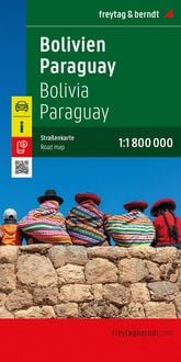Produktbild: Bolivien - Paraguay, Stra&szlig;enkarte 1:1.800.000, freytag & berndt