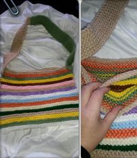 Produktbild: Strickanleitung Shoppingtasche