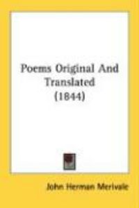 Produktbild: Poems Original and Translated (1844)